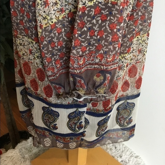 Rue 21  XL tie front semi sheer blouse - Picture 11 of 15